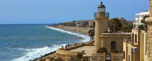 roquetas almeria lighthouse